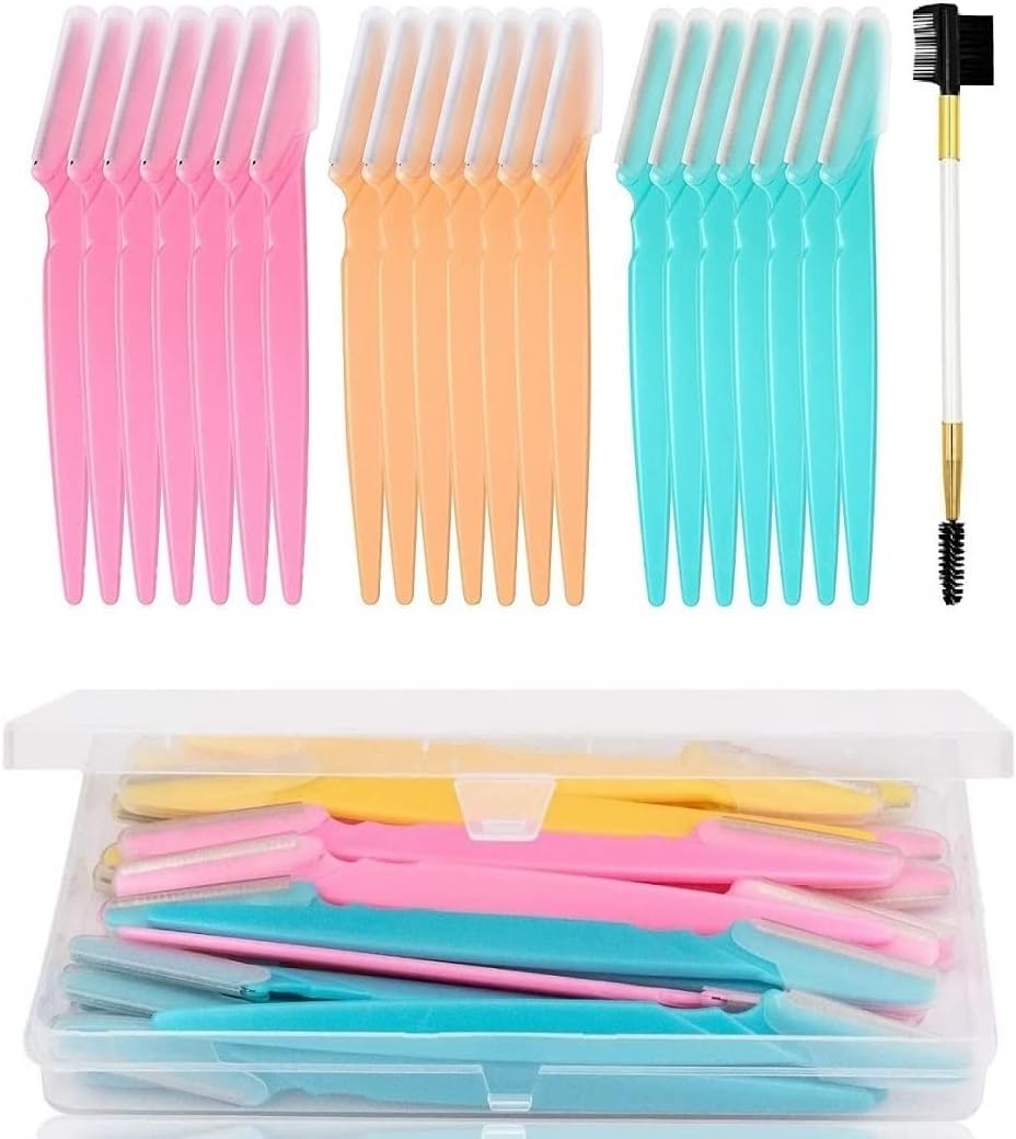 21-Piece Face Razor Dermaplaning Set