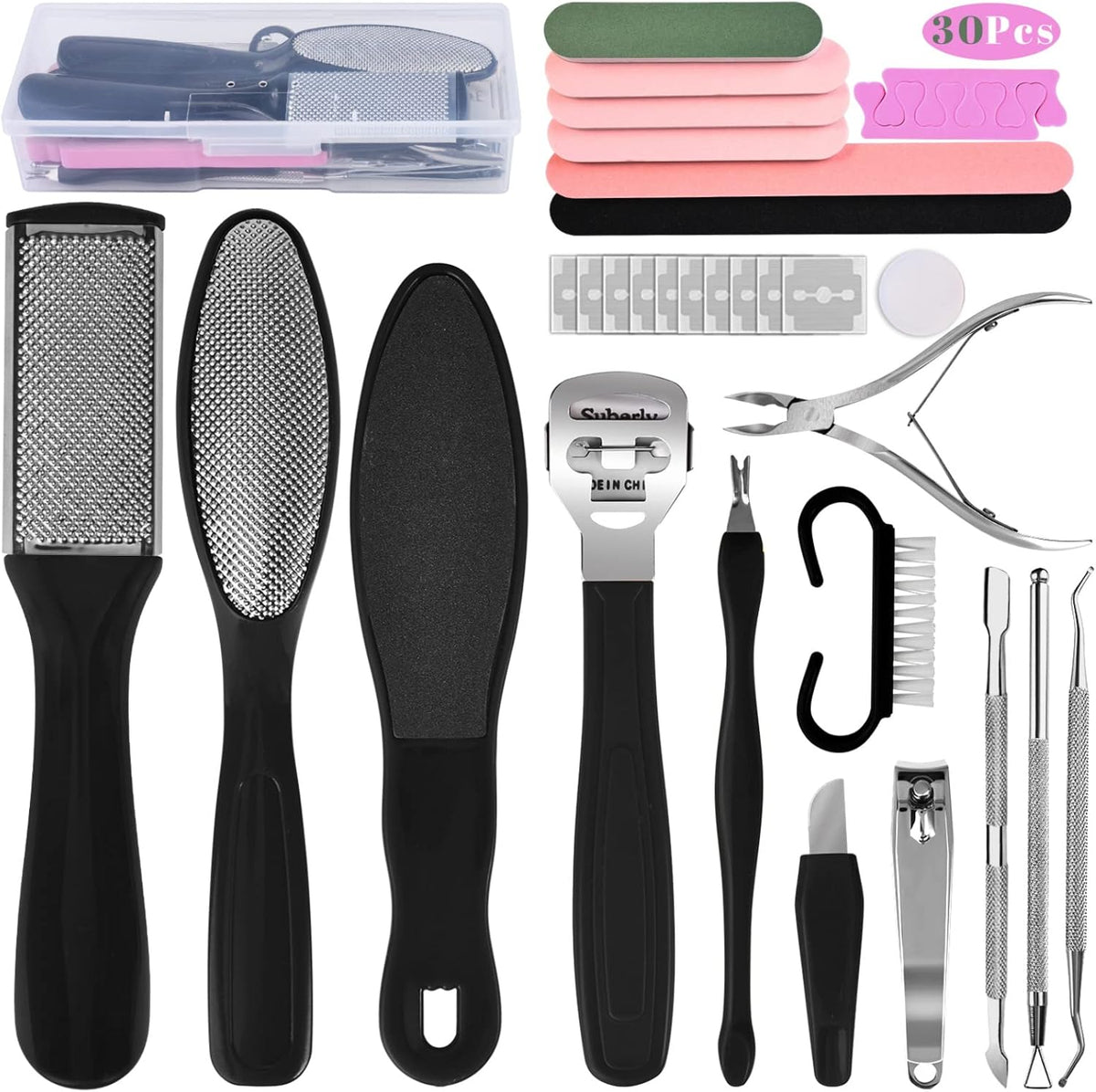 30-in-1 Foot File Pedicure Set
