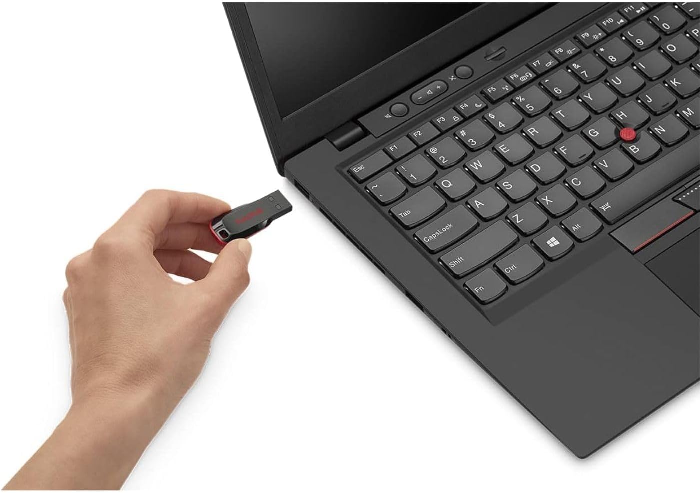 SanDisk 64 GB Cruzer Blade USB 2.0 Flash Drive - Black