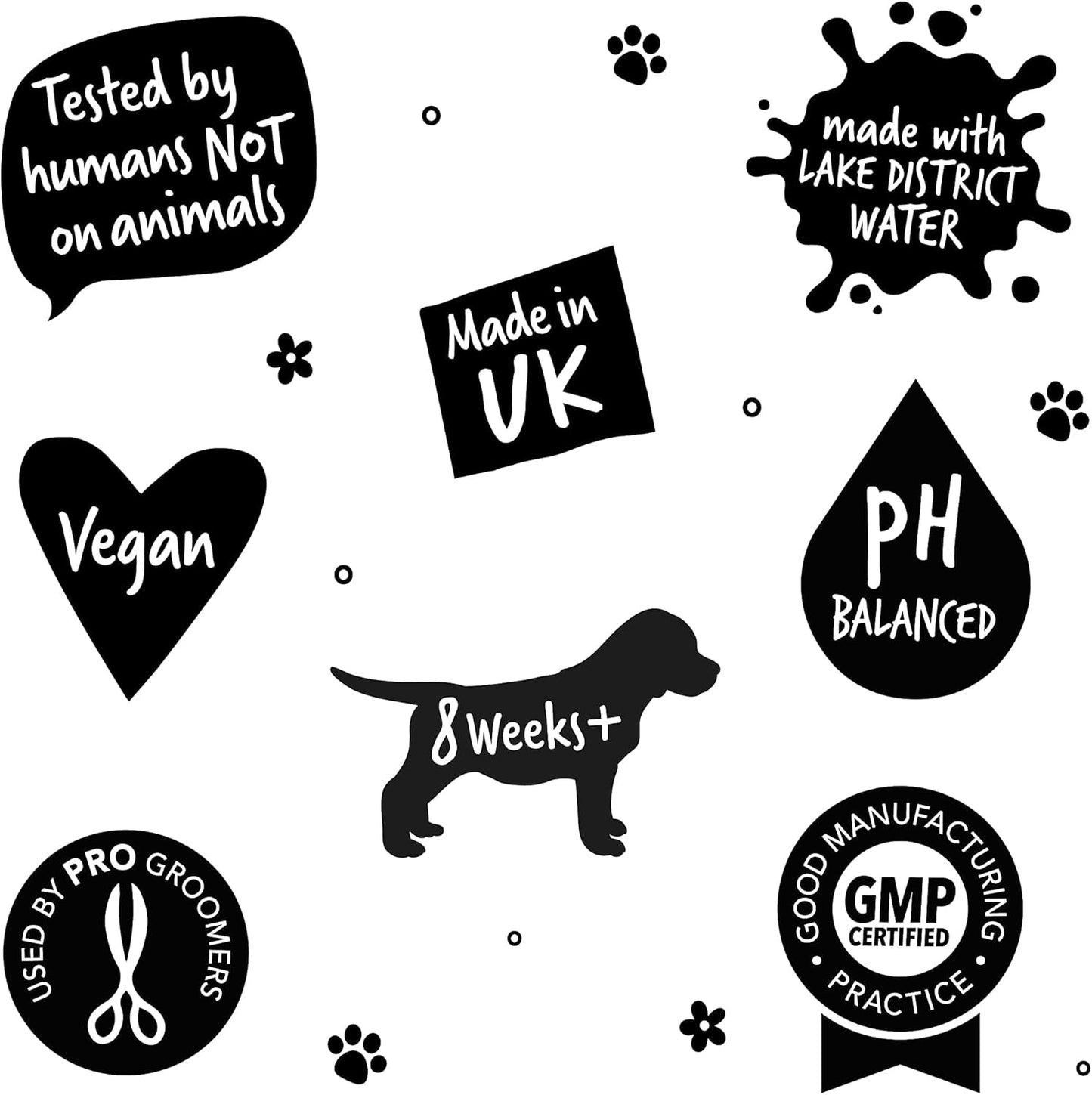 Itchy Dog Shampoo with Oatmeal & Aloe Vera Dog professional Vegan dog grooming products for smelly dogs with fragrance can use as puppy shampoo (500ml)