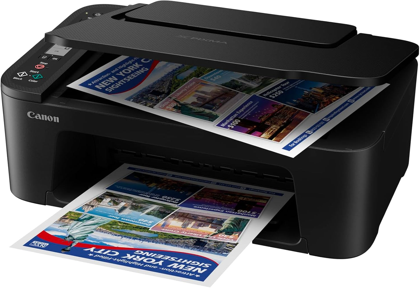 Canon PIXMA TS3750i Wireless Colour All-in-One Inkjet Printer - A4 Print, Copy, Scan - PIXMA Print Plan Compatible - Borderless Photo Printing - Wireless & Smartphone Print - Ideal for Home Printing