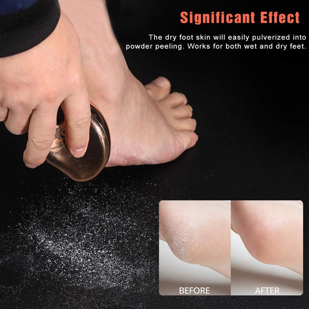 BEZOX 2-in-1 Nano Glass Foot File – Gentle Exfoliating Tool for Smooth Feet – Perfect for Home Spa and Travel Use
