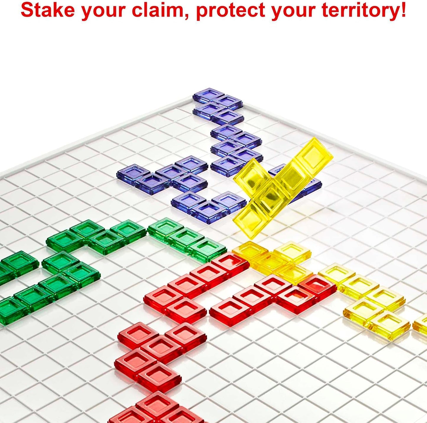 Mattel Games Blokus, Family Board Game for Kids and Adults for Party Game Night, Strategy Game, Engaging Gift for Kids, 2 to 4 Players, Ages 7 and Up, BJV44