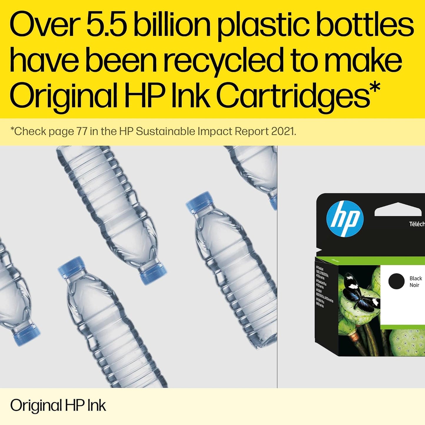 HP 304 Original Ink Cartridge – Black – Single Pack (N9K06AE)