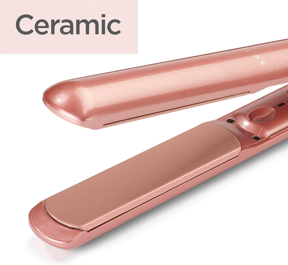BaByliss Rose Gold Hair Straighteners 2598BU