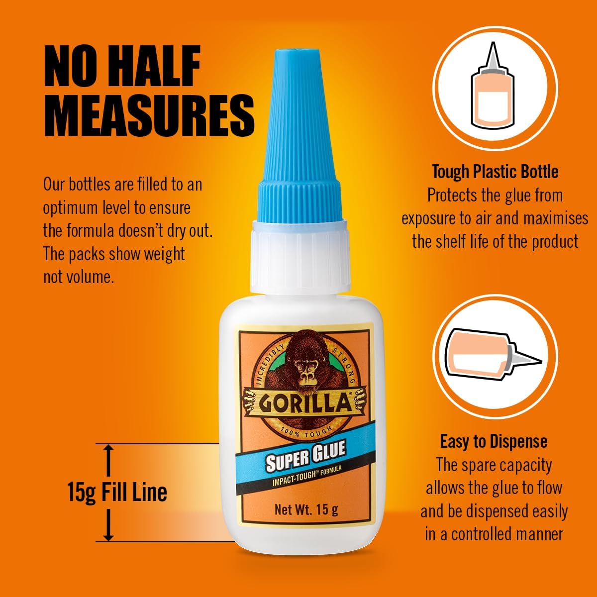 Gorilla Super Glue 15g