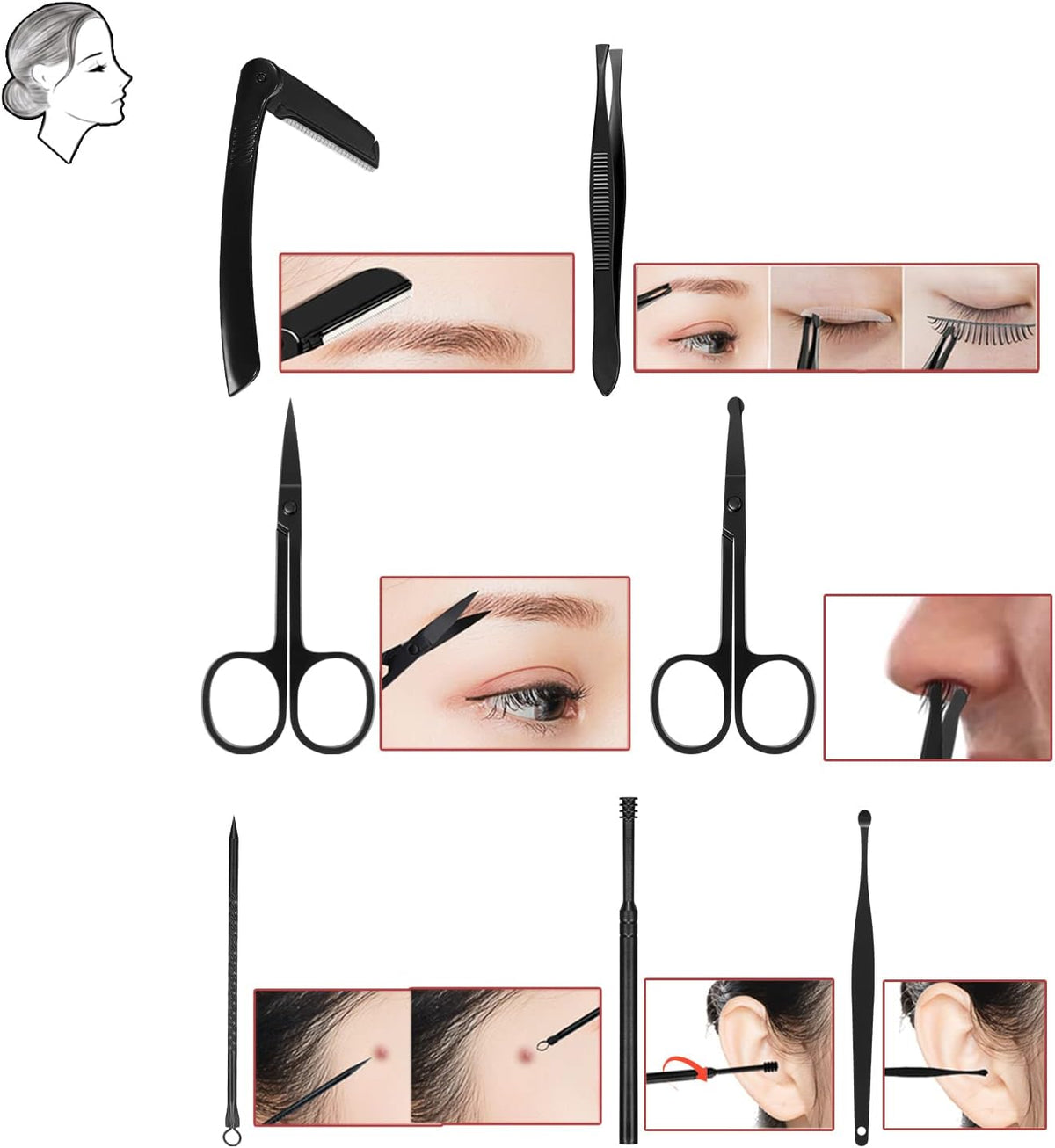 OWILL Manicure Set 18-Piece