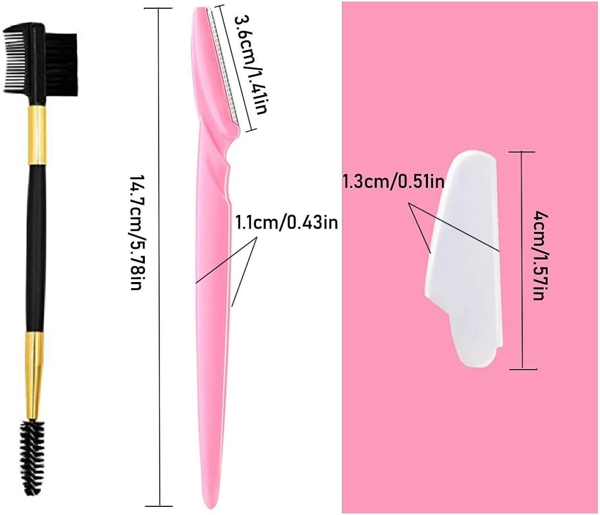 21-Piece Face Razor Dermaplaning Set