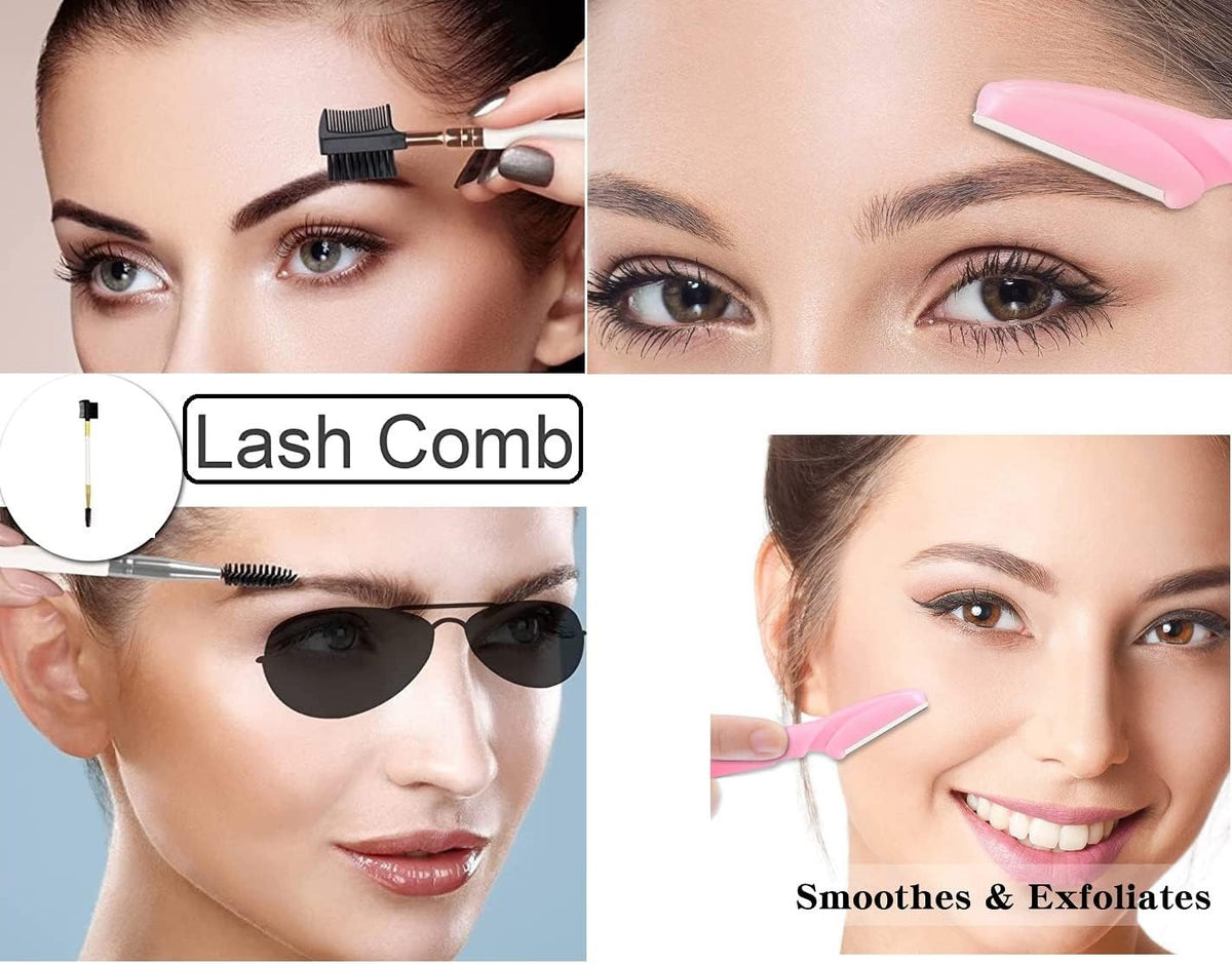 21-Piece Face Razor Dermaplaning Set