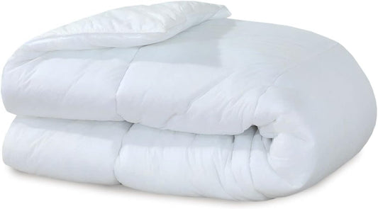 SleepyNights Single 10.5 Duvet Quilt Tog All Year Round Season Non Allergenic Hollowfibre – Polypropylene Cover