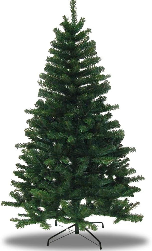 Classic Artificial Realistic Natural Branches Pine Christmas Tree Xmas Green-Unlit 4FT, 5FT, 6FT,7FT