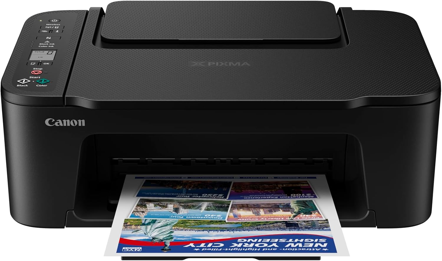 Canon PIXMA TS3750i Wireless Colour All-in-One Inkjet Printer - A4 Print, Copy, Scan - PIXMA Print Plan Compatible - Borderless Photo Printing - Wireless & Smartphone Print - Ideal for Home Printing
