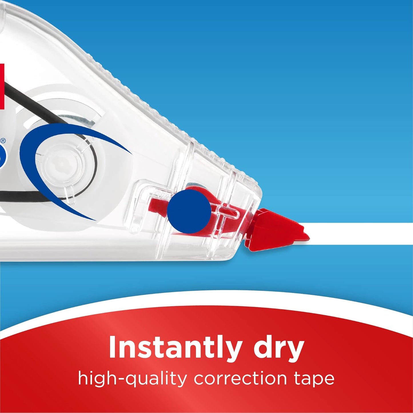 Bic Tipp-Ex Mini Pocket Mouse Correction Tape – Pack of 2 + 1,white
