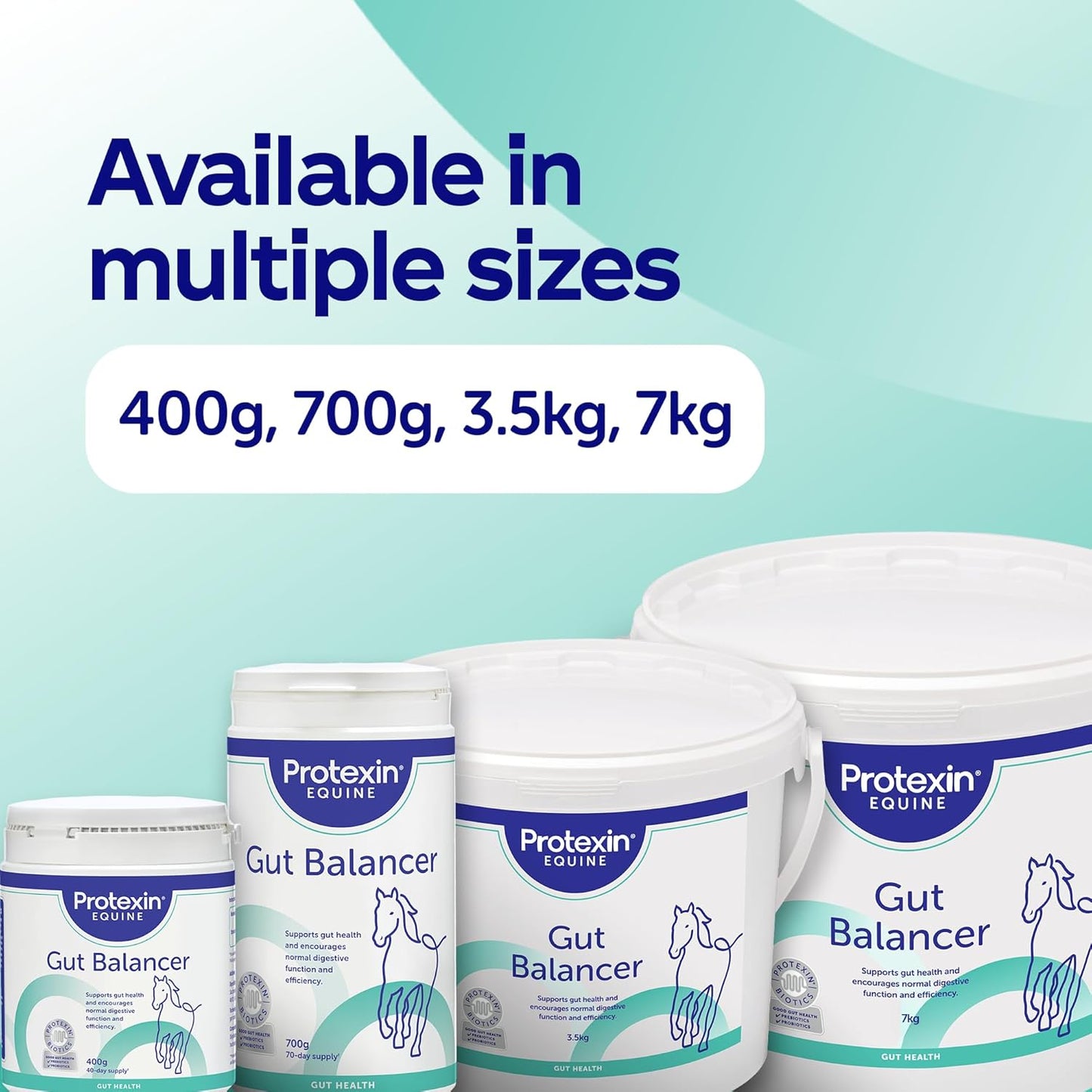 Protexin Equine Horse & Pony Gut Balancer, 700g, Advanced Digestive Support