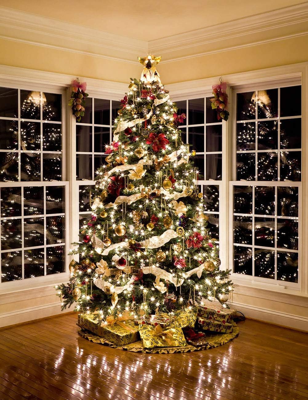 Twinkle Star Fairy Lights, 20m 200 LED USB Plug in Copper Wire String Lights with Remote/8 Modes/Timer, Christmas Lights for Outdoor/Indoor Lighting, Bedroom, Xmas Tree Decoration, Warm White
