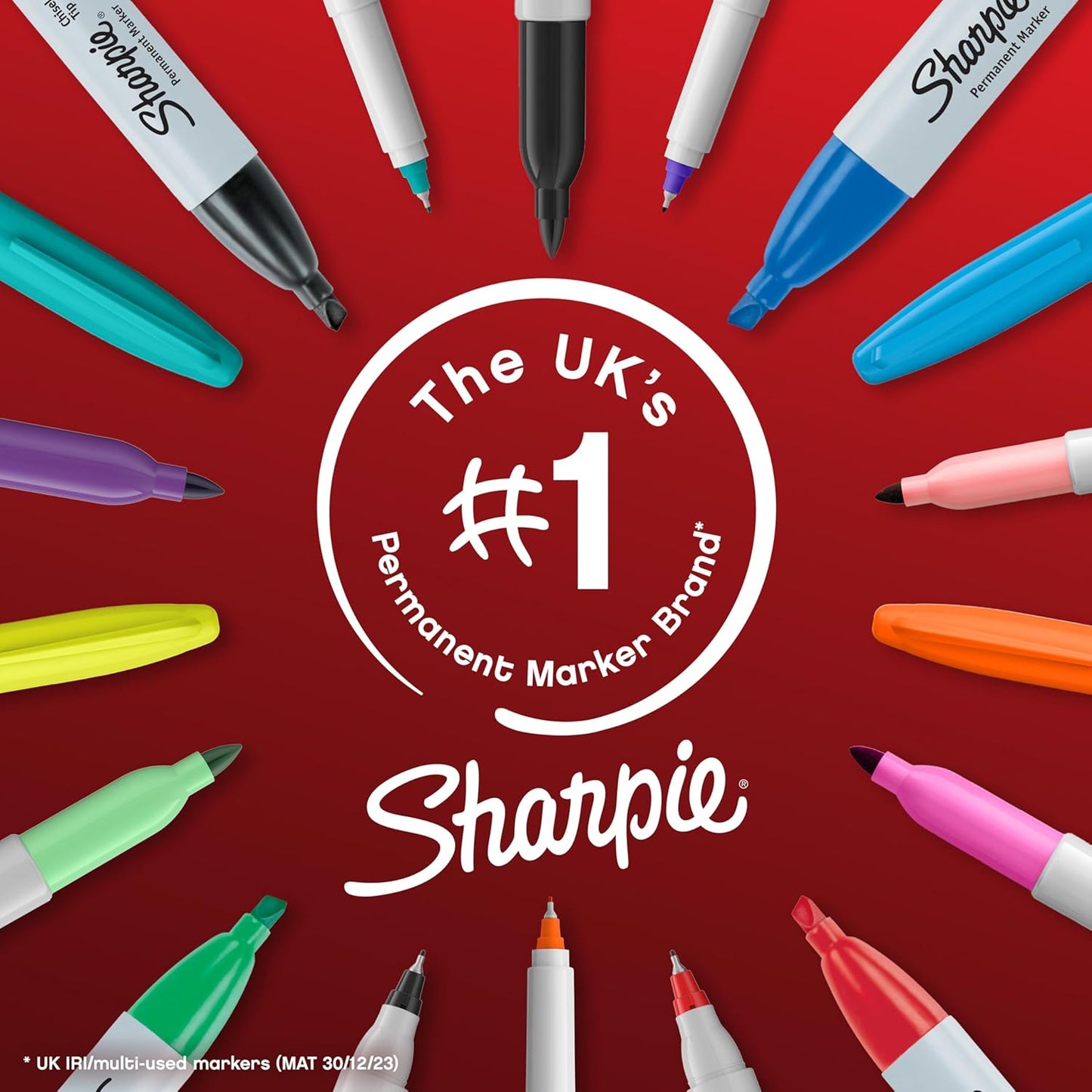 Sharpie Permanent Markers | Fine Point for Bold Details | Black Ink | 2 Marker Pens