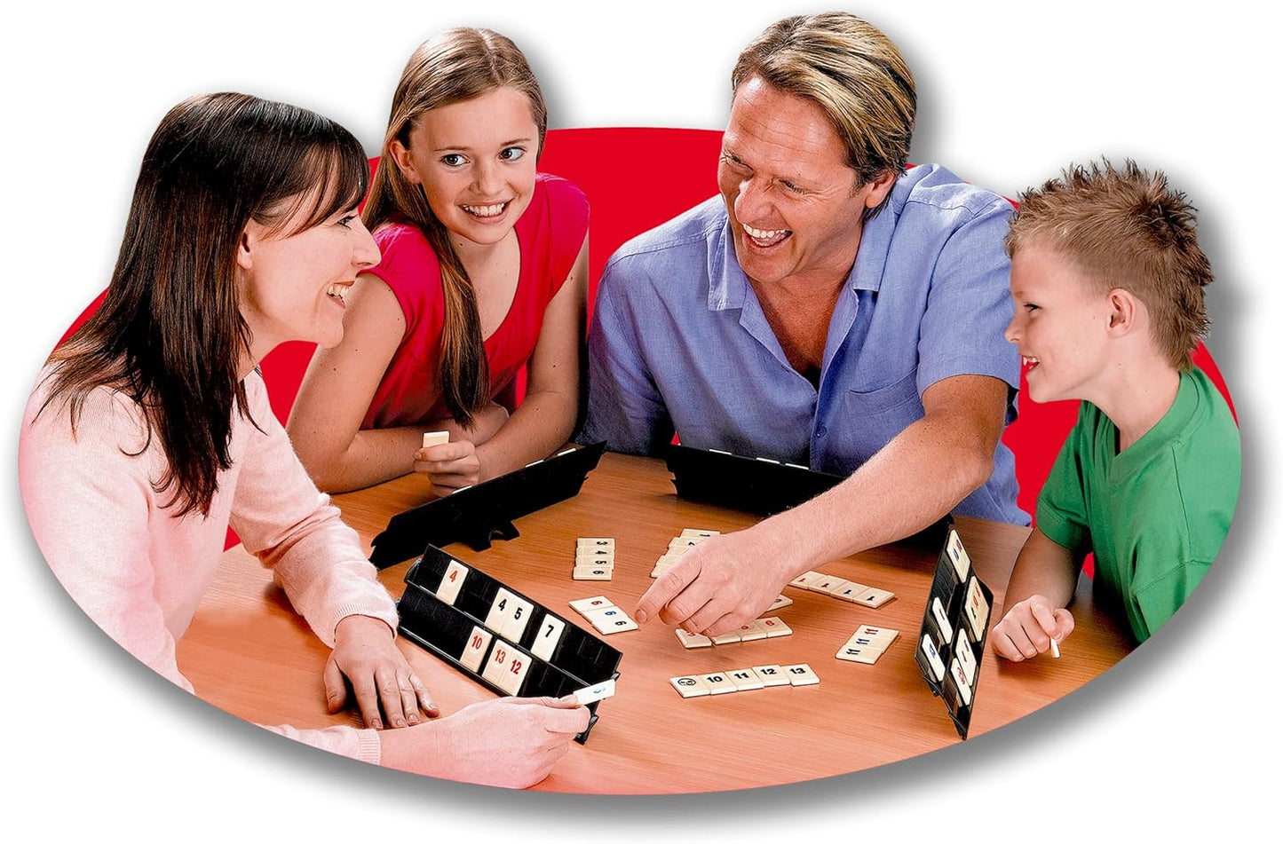 Rummikub IDEAL Travel game: Brings people together | Family Strategy Games | For 2-4 Players | Ages 7+