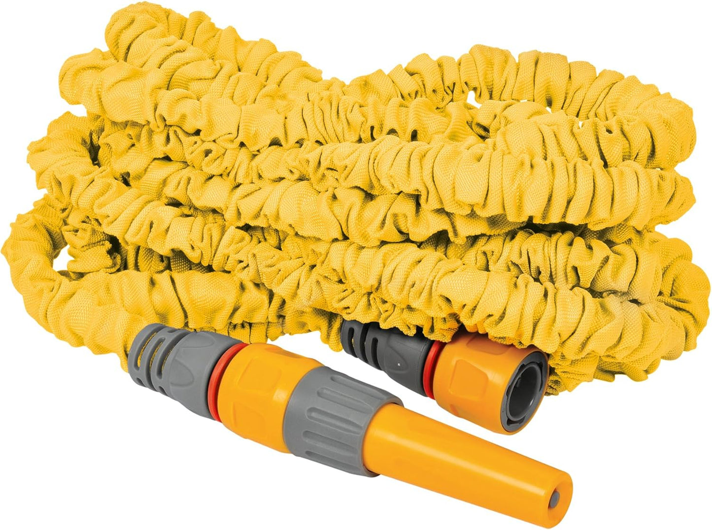 HOZELOCK - Superhoze Expanding Hose 30 m : Flexible Hose, Stretches up to 3x Original Length | With 2 Aquastop Fittings for a Watertight Connection: Ready to Use [8230A1240]