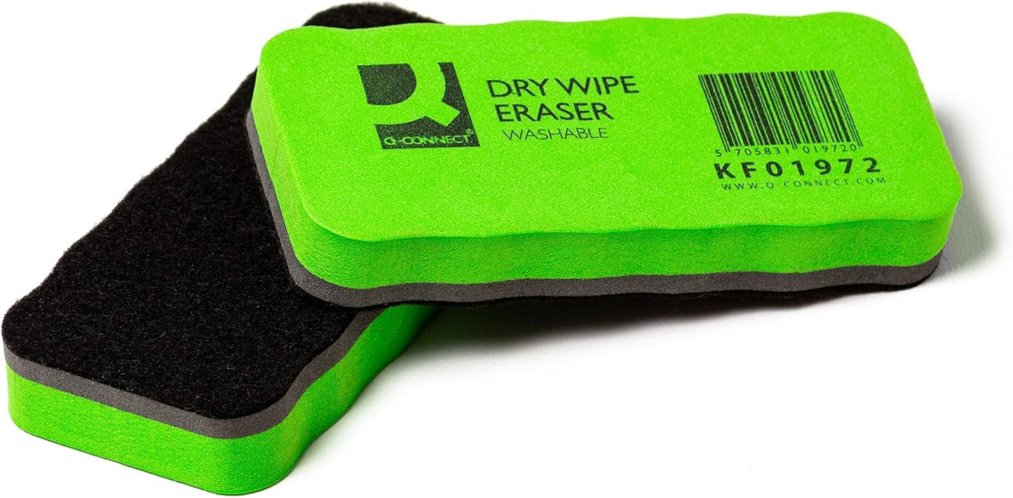 Q-Connect Drywipe Eraser Washable