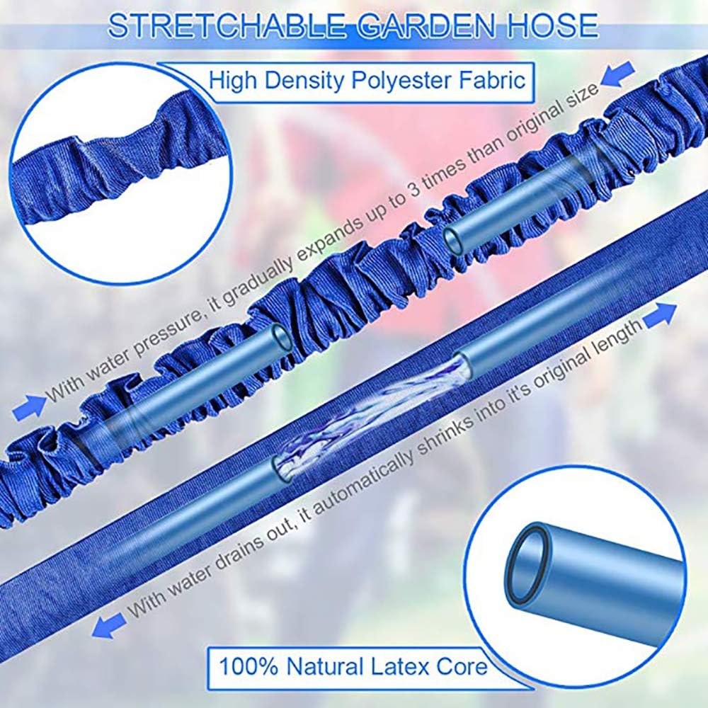BABADU 100FT Expandable Garden Hose Pipe