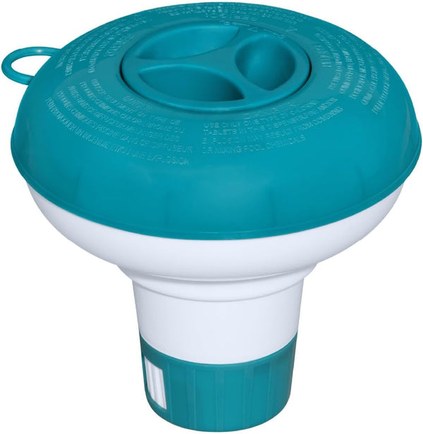 Bestway 5″ Floating Chlorine Tablet Dispenser for Pools & Hot Tubs