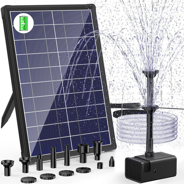 Biling 7.5W Solar Pond Fountain