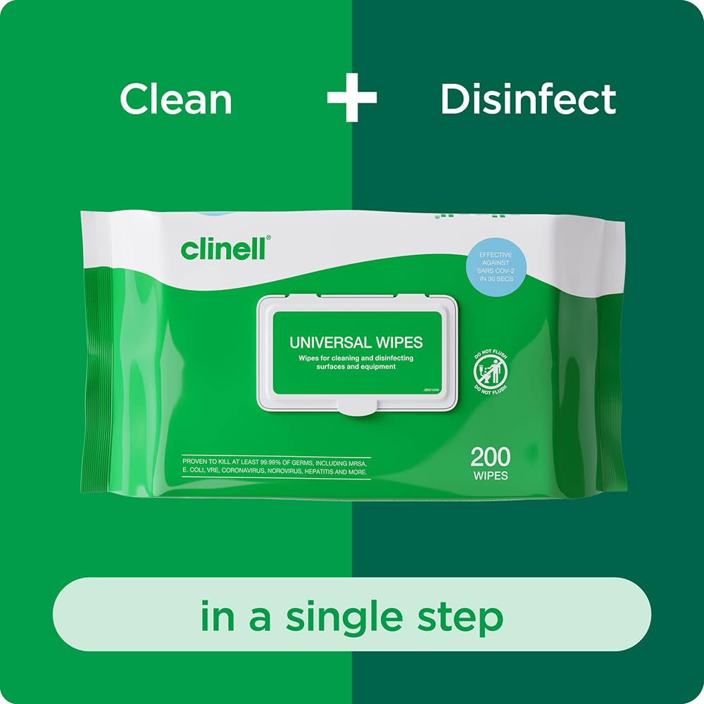 Clinell Universal Disinfectant Wipes