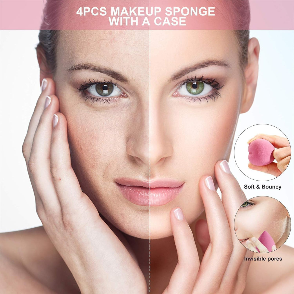 DUAIU Beauty Blender Sponges Set
