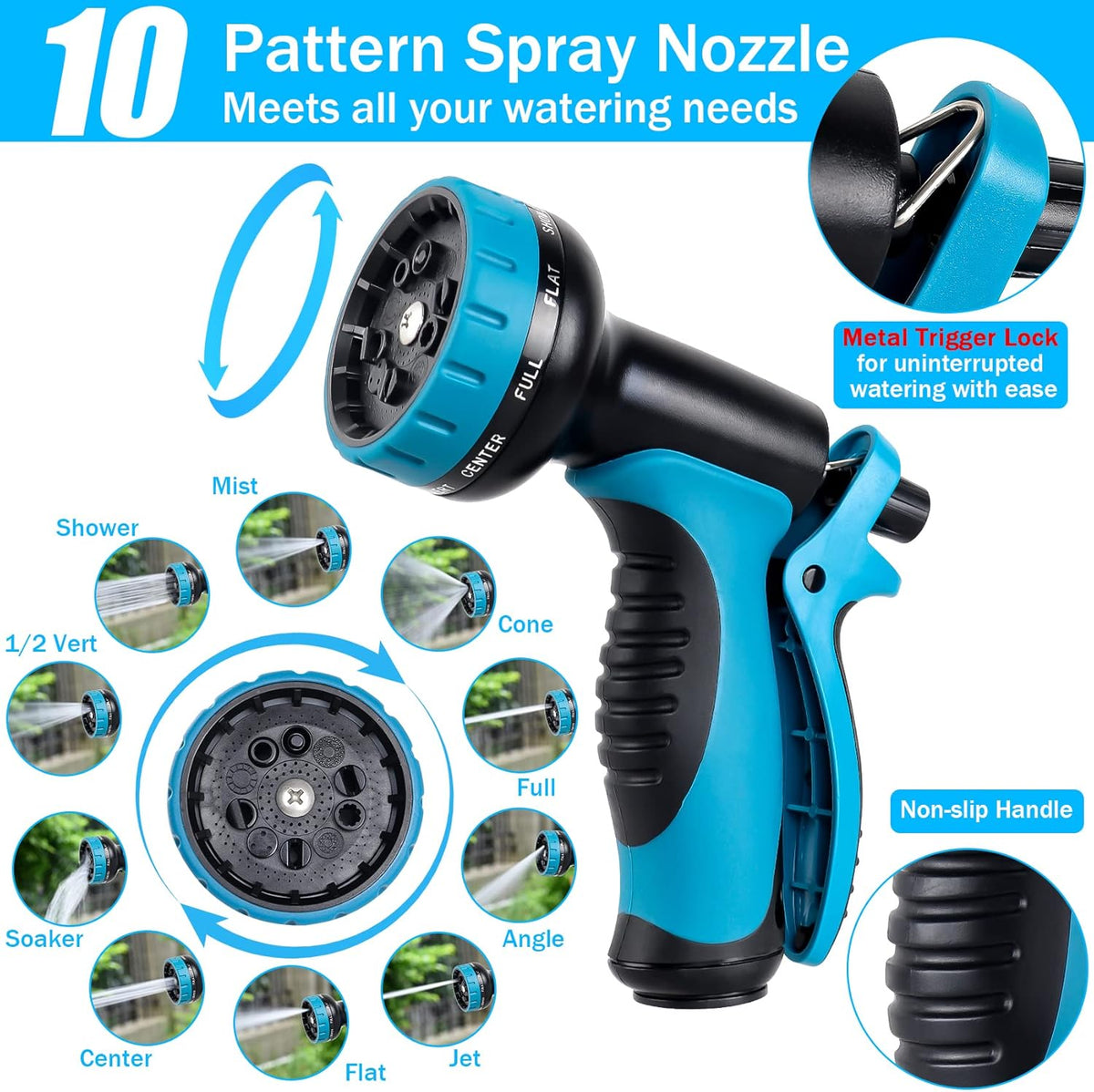Expandable Garden Hose Pipe 30m 100ft