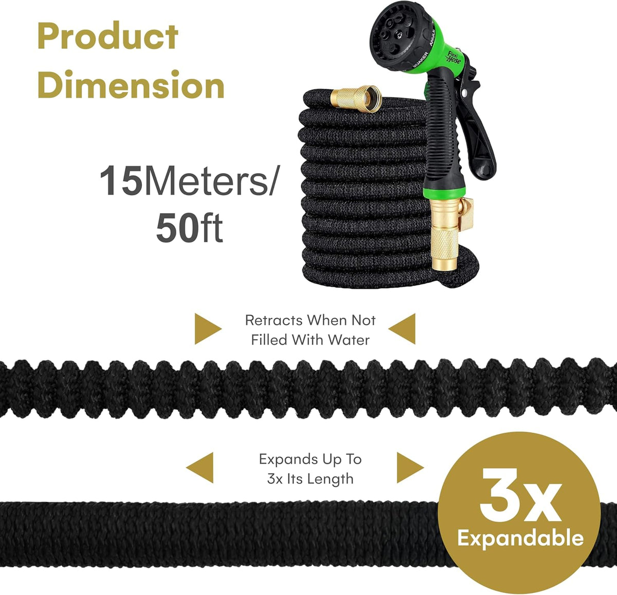 Flexi Hose Expandable Garden Hose