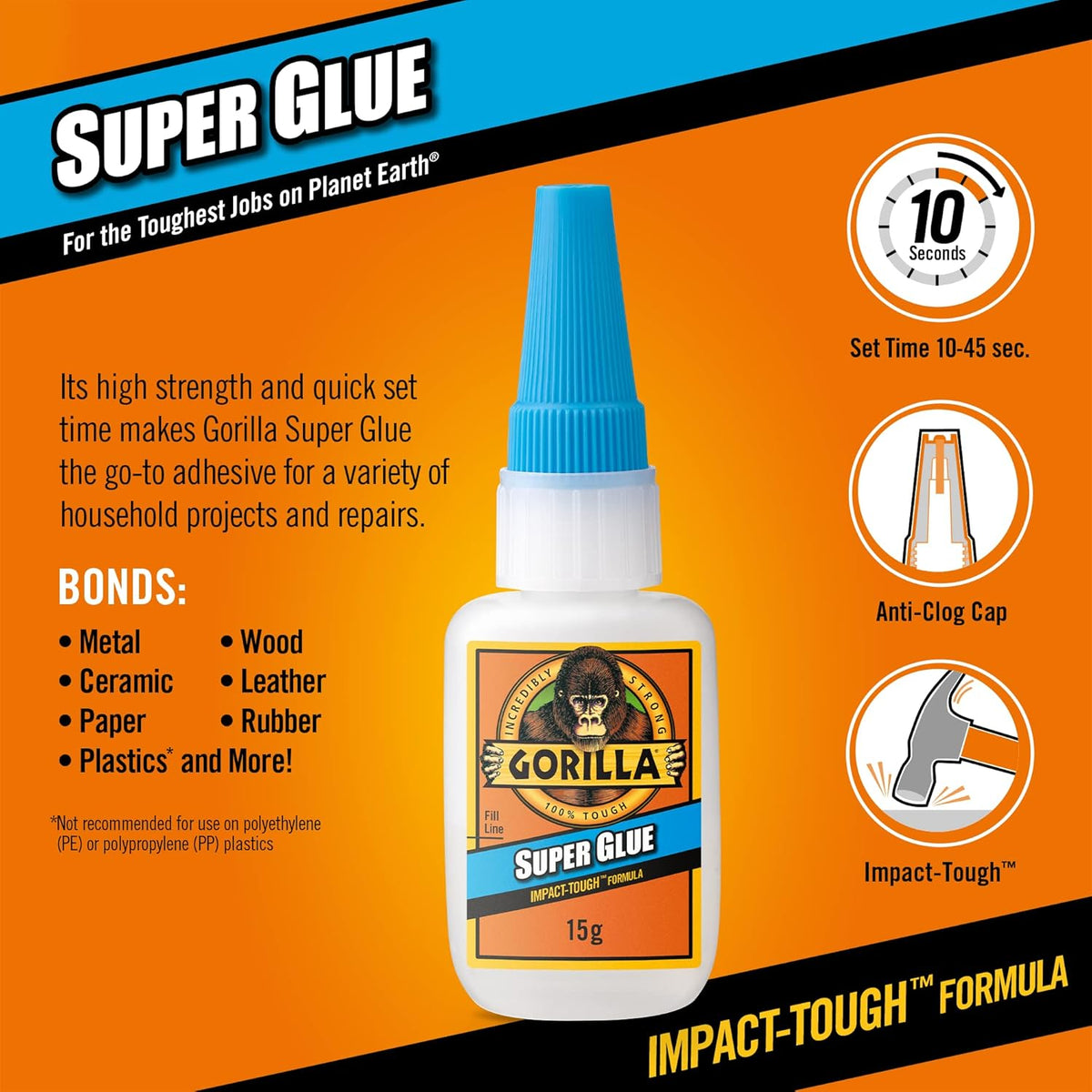 Gorilla Super Glue 15g