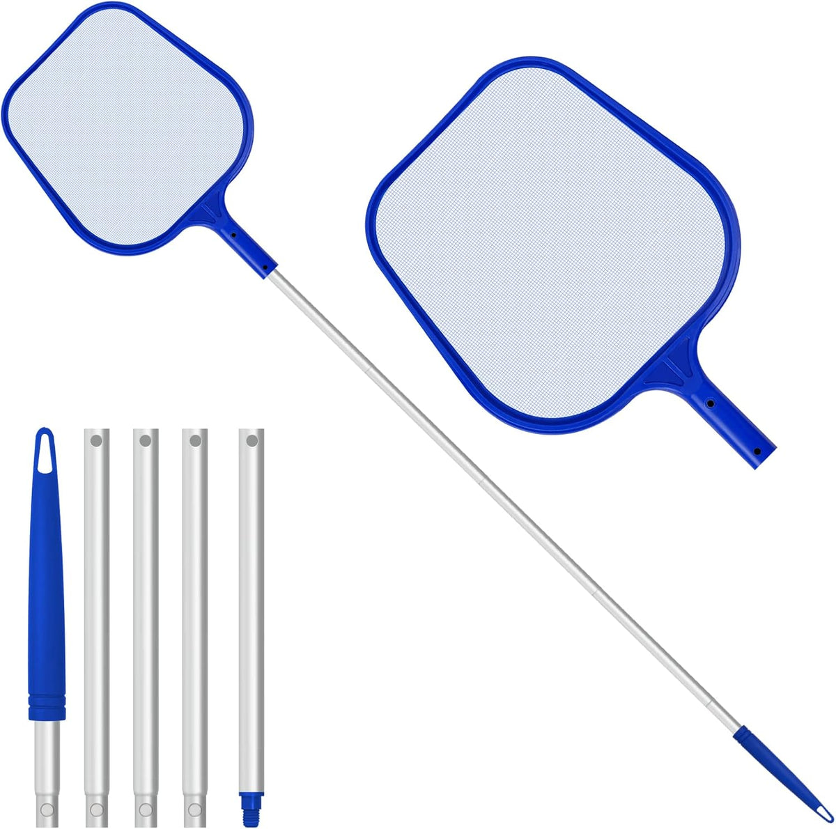 Jsdoin Pool Skimmer Net with 48″ Telescopic Pole