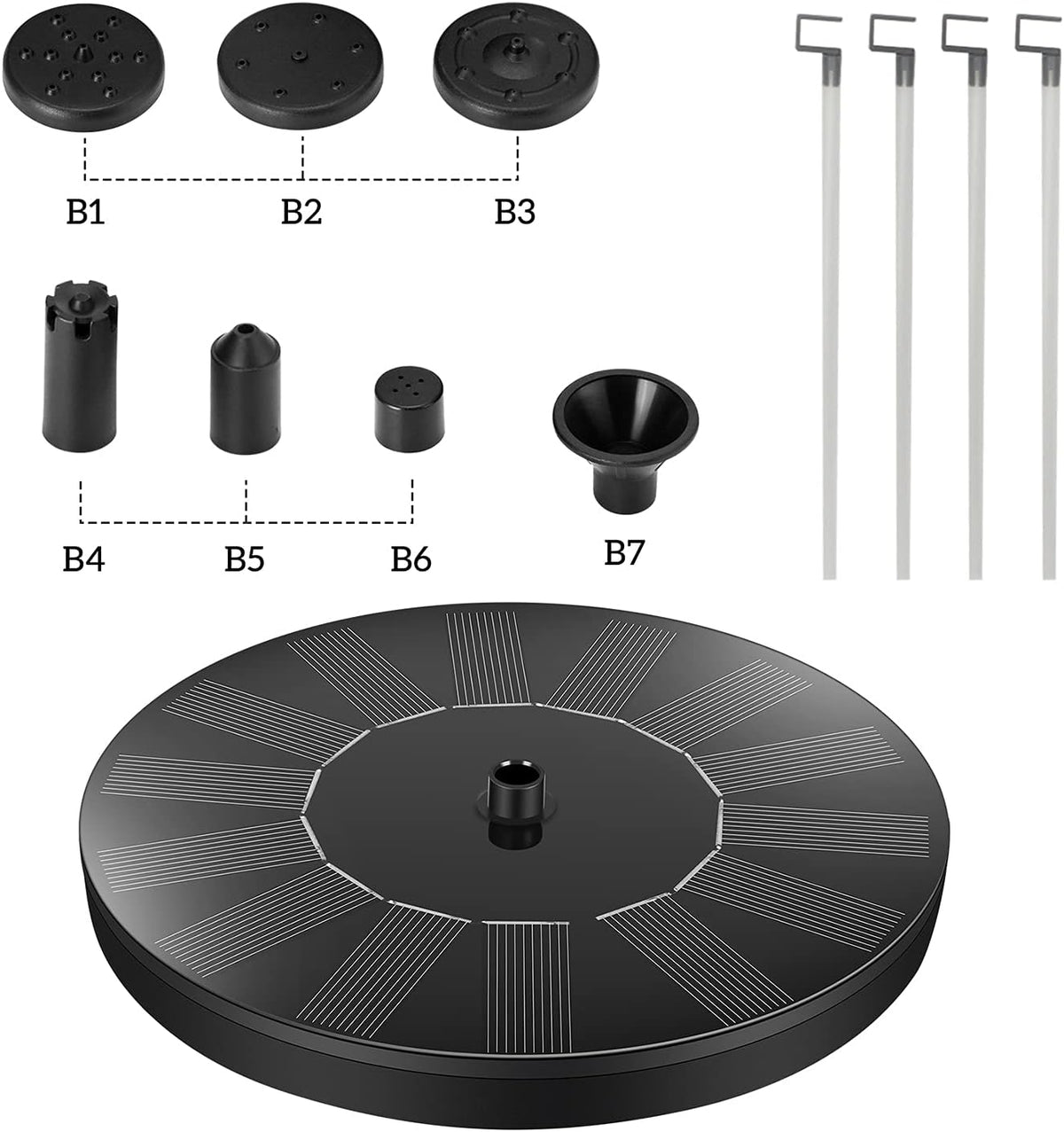 Jsdoin Solar Fountain Pump