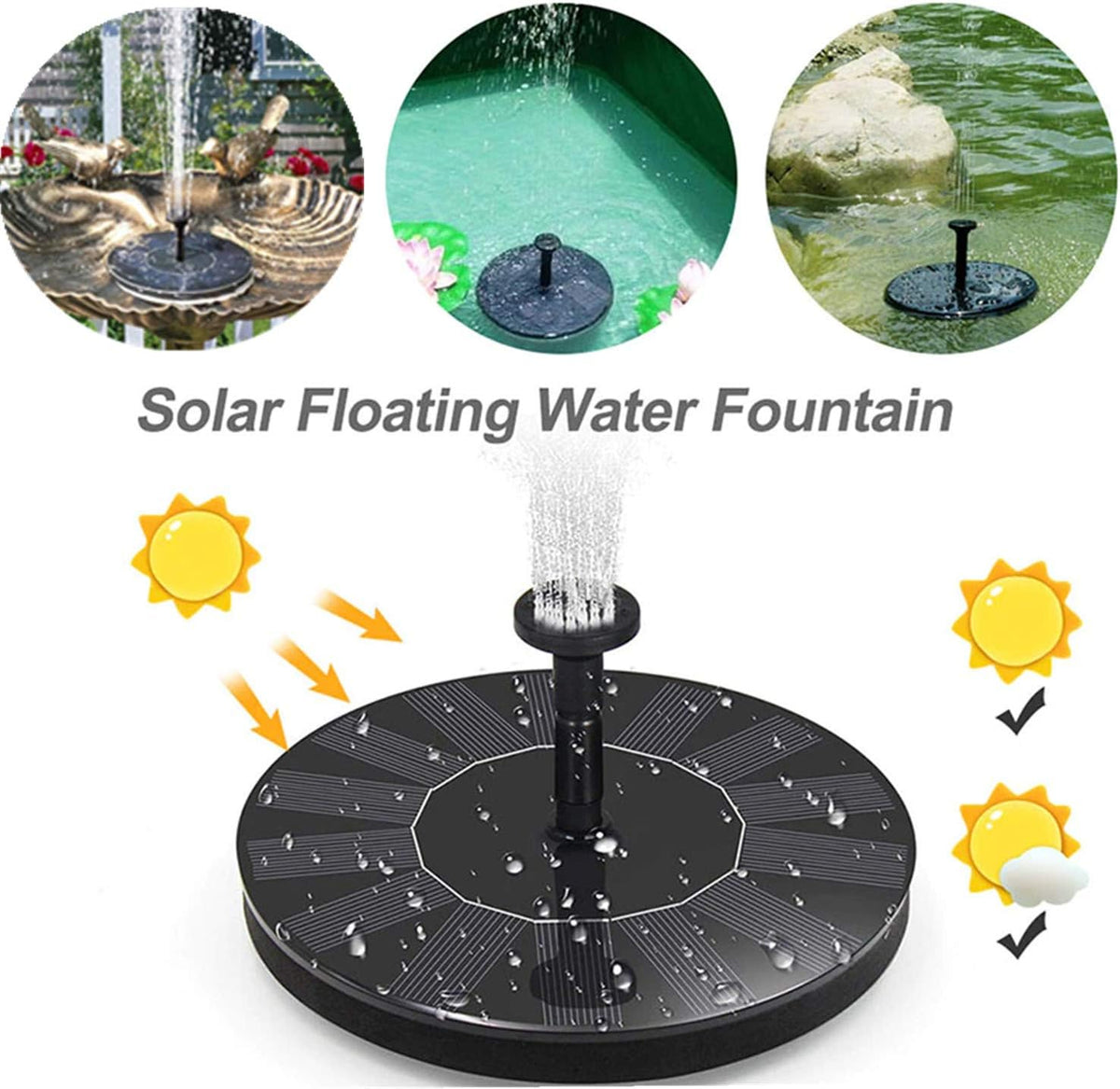 Jsdoin Solar Fountain Pump