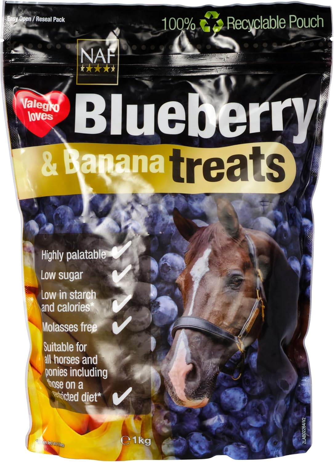 NAF Blueberry & Banana Horse Treats