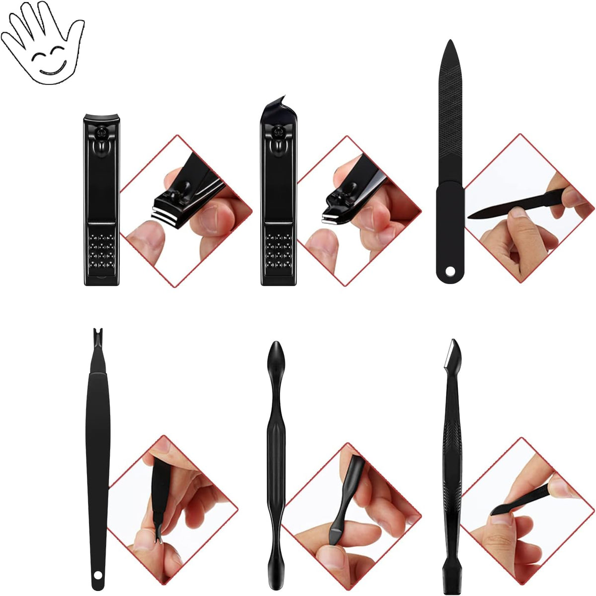 OWILL Manicure Set 18-Piece