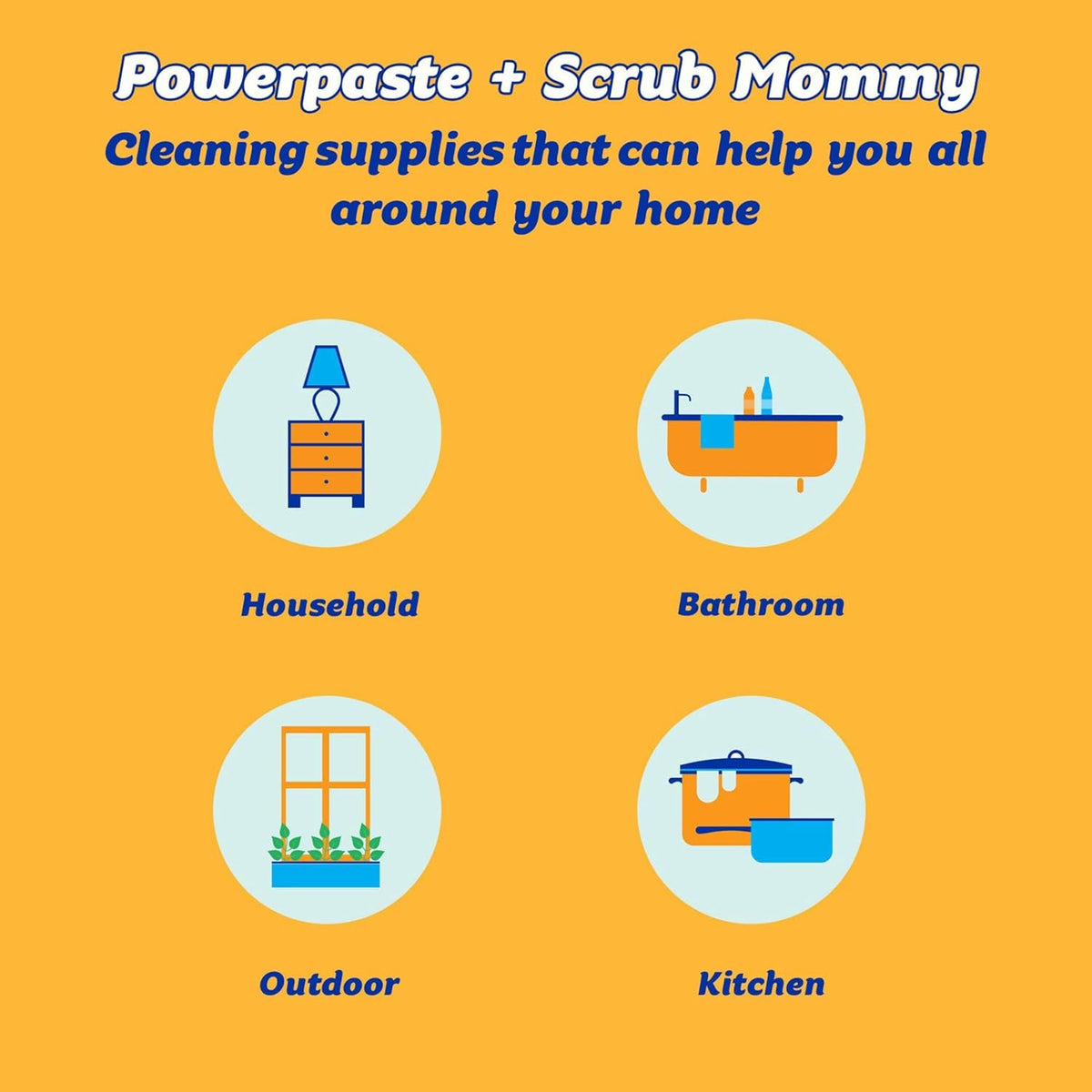 Scrub Daddy Power Paste Cleaner Kit