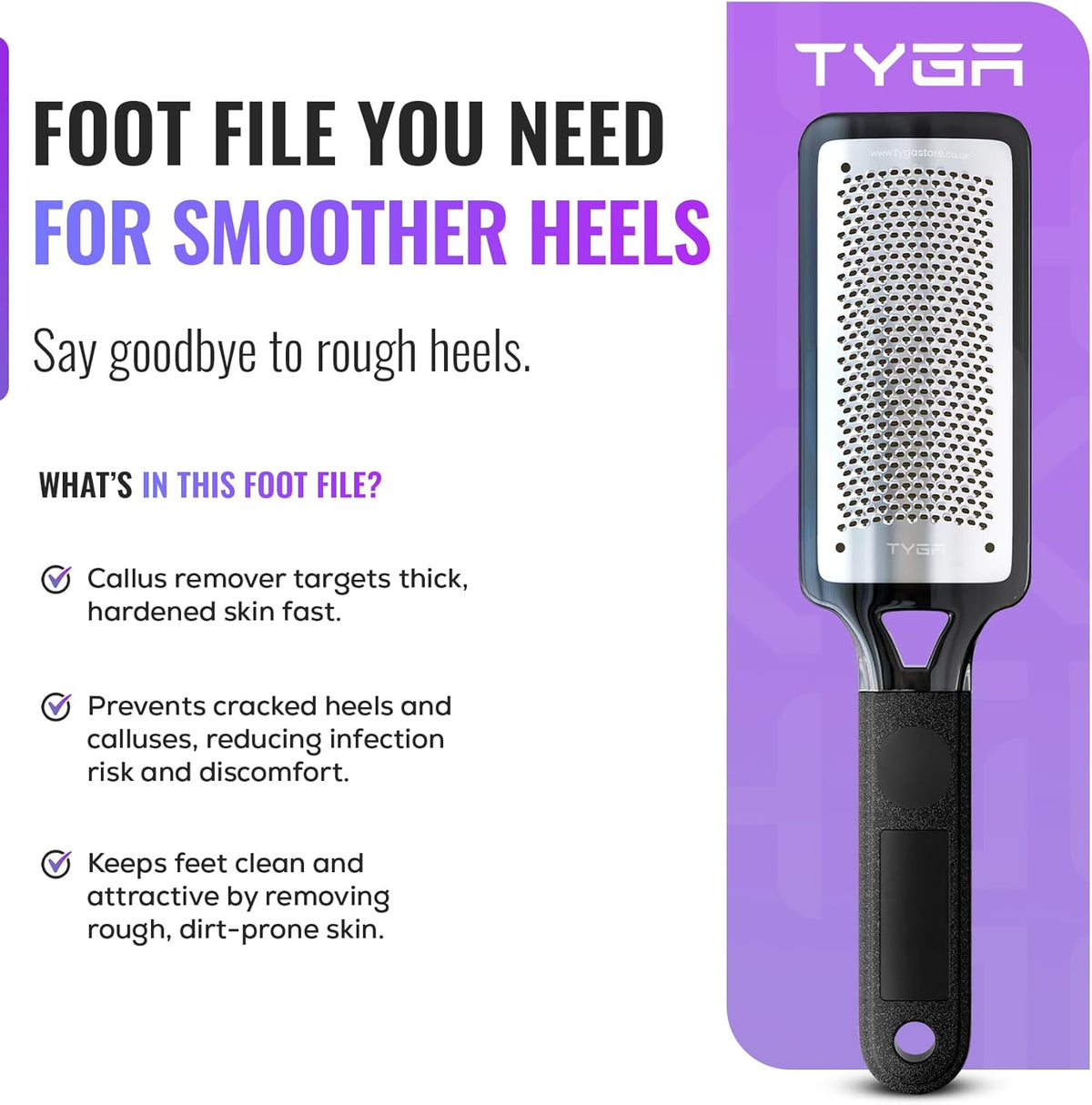 TYGA Foot Rasp