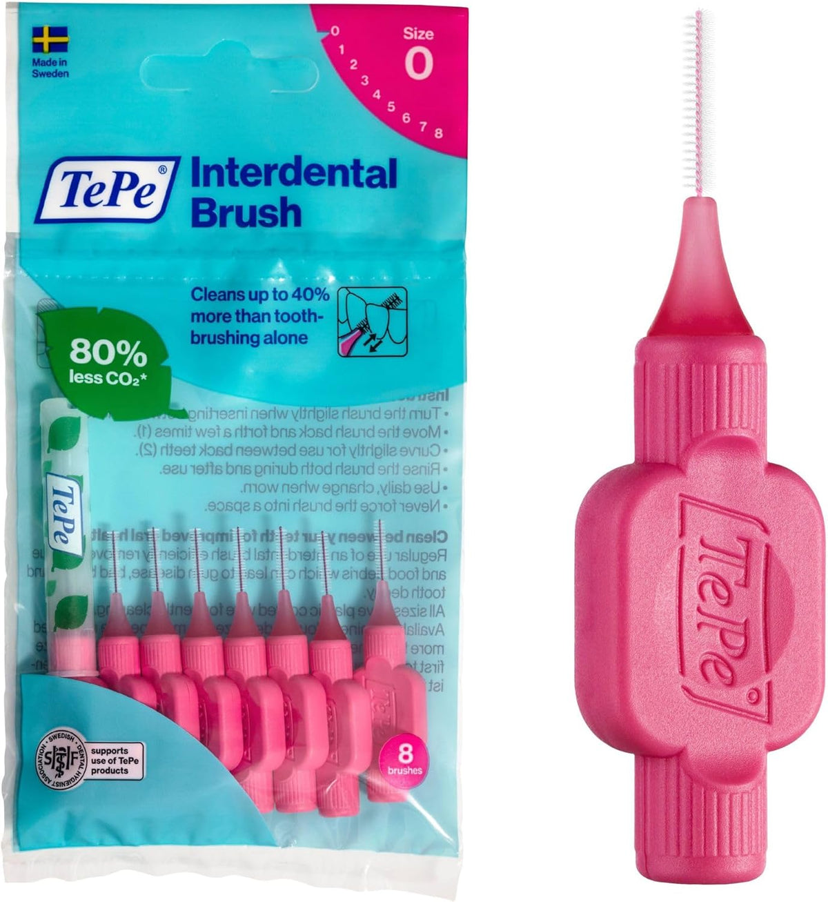 TePe Original Interdental Brushes Size 0
