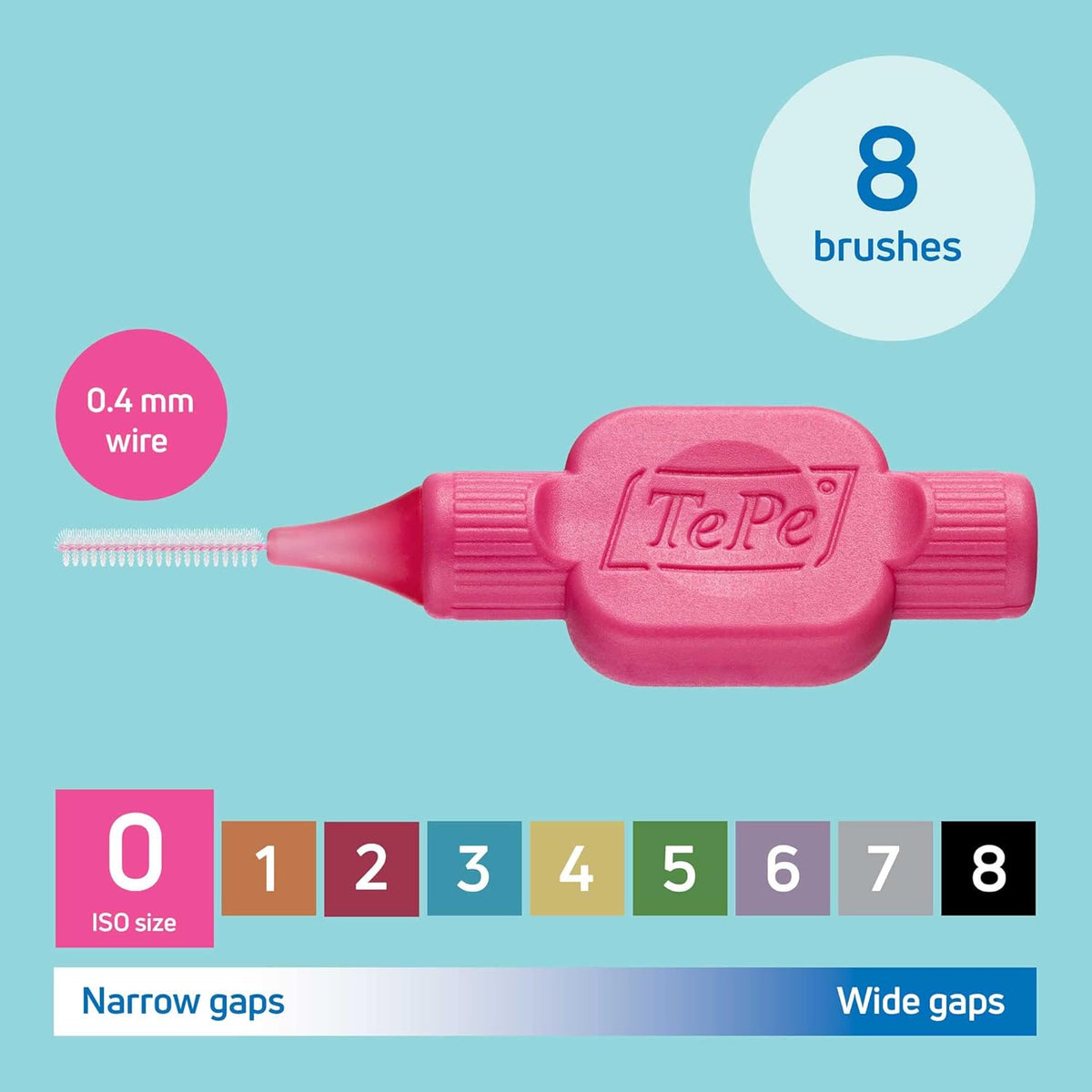 TePe Original Interdental Brushes Size 0

