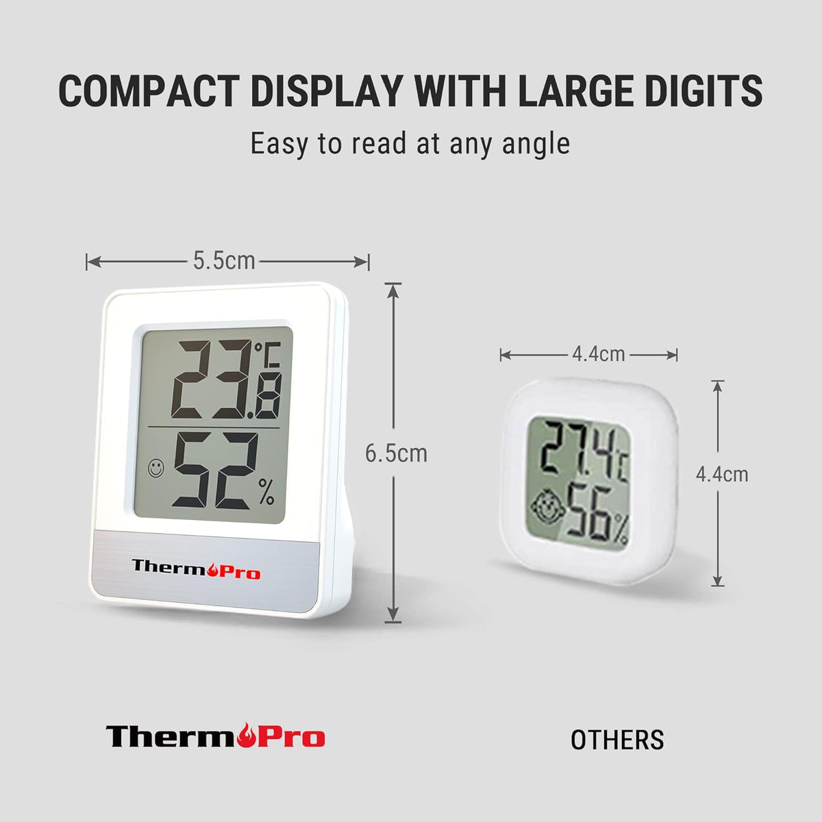 ThermoPro TP49-2 Digital Room Thermometer Indoor